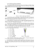 Giáo trình hình thành quy trình phân tích trong thiết kế và cài đặt mạng theo mô hình OSI p3 doc