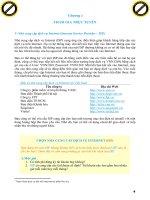 Giáo trình hình thành ứng dụng mô hình dịch vụ kết nối Internet thông qua cổng VNNic p6 pdf