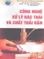 Công nghệ xử lý rác thải và chất thải rắn part 1 ppt