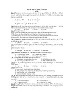 ĐỀ ÔN THI TN THPT NĂM 2011 Đề số 7 pdf