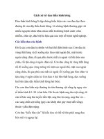 Cách xử trí đau thần kinh hông ppt