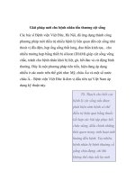 Giải pháp mới cho bệnh nhân tổn thương cột sống docx