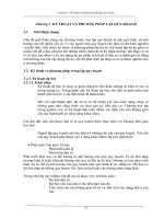 Công tác quy hoạch và ra quyết định - Chương 3 docx