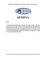 Ý tưởng kinh doanh Humberger Việt Nam của công ty Vietmac