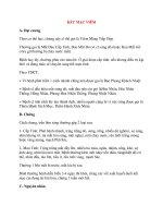 Lý Thuyết Bệnh Học: KẾT MẠC VIÊM docx