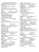 BÀI TẬP THAM KHẢO HỮU CƠ ppsx