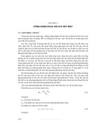 Sửa chữa máy xây dựng, xếp dỡ và thiết kế xưởng ( PGS.TS Nguyễn Đăng Điệm ) - Chương 3 pps