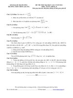 Đề thi thử đại học môn Toán 2011 đề 49 pdf