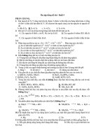 Ôn tập bằng dề thi - Buổi 5 potx