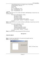 THIẾT KẾ BIỂU MẪU DÙNG CÁC ĐIỀU KHIỂN - CHỈ ĐỊNH VỊ TRÍ CƠ SỞ DỮ LIỆU - 2 pptx