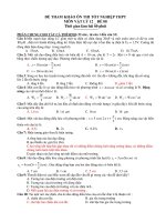 ĐỀ THAM KHẢO ÔN THI TỐT NGHIỆP THPT MÔN VẬT LÝ 12 _ ĐỀ 08 ppsx