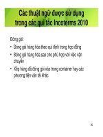 INCOTERMS 2010 CÁC THÔNG LỆ TỐT NHẤT - HỢP ĐỒNG MUA BÁN - 3 pot