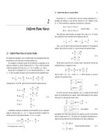 Electromagnetic Waves and Antennas combined - Chapter 2 potx