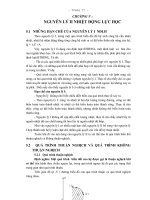 Vật lý phân tử và nhiệt học - Chương 5 potx