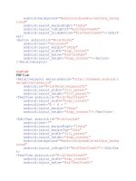 Giáo trình ứng dụng các lớp giao diện radio button trong Androi để tạo một View riêng p4 pdf