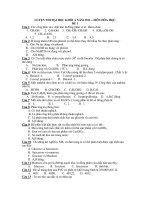 LUYỆN THI ĐẠI HỌC KHỐI A NĂM 2011 – MÔN HÓA HỌC ĐỀ 1 pptx