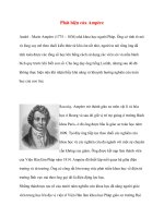 Phát hiện của Ampère André - Marie Ampère potx