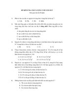 ĐỀ KIỂM TRA CHẤT LƯỢNG CUỐI NĂM SỐ 5 doc