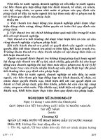 Luật thanh tra và vấn đề thanh tra, kiểm tra doanh nghiệp part 6 pot