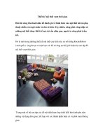 Thiết kế nội thất vượt thời gian pot