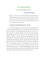 CHỦ NGHĨA HẬU HIỆN ĐẠI: TỒN TẠI HAY KHÔNG TỒN TẠI potx