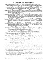 BẢO TOÀN MOL ELECTRON pdf
