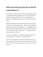 Kiểm soát trình duyệt khi mở các liên kết trong Windows 8 pps