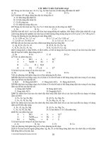 CÂU HỎI VÀ BÀI TẬP KIM LOẠI pdf