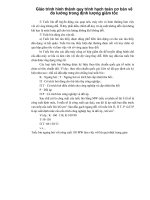Giáo trình hình thành quy trình hạch toán cơ bản về đo lường trong định lượng giảm tốc p1 potx