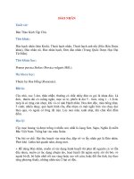 Lý Thuyết Dược Học: ĐÀO NHÂN potx