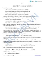 Đề 1: Lý thuyết động lực học vật rắn pps