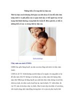 Những biến cố trong thời kỳ hậu sản docx