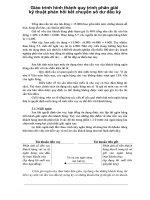 Giáo trình hình thành quy trình phân giải kỹ thuật phản hồi kết chuyển số dư đầu kỳ p1 ppsx