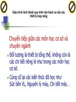 Giáo trình hình thành quy trình vận hành cơ cấu các thiết bị máy nâng p1 ppsx