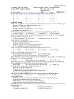 đề kiểm tra vật lí 10 cơ bản