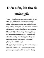 Diên niên, ích thọ từ móng giò pptx