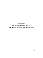 HỖ TRỢ THƯƠNG MẠI ĐA BIÊN 2 - TỰ VỆ NGOẠI LỆ TRONG WTO - TS. NÔNG QUỐC BÌNH - 3 pptx