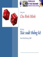 Xác suất thống kê- Lý thuyết ước lượng pps