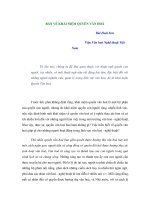 BÀN VỀ KHÁI NIỆM QUYỀN VĂN HOÁ ppt