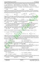 TUYỂN CHỌN ĐỀ THI VẬT LÝ NĂM 2011 - BÙI GIA NỘI - 2 doc