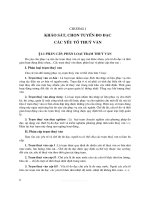 Giáo trình đo đạc và chỉnh lý số liệu thủy văn - Chương 1 docx