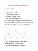 Bài số 15 : Thì hiện tại hoàn thành (I have done) (3) ppt