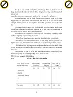 Giáo trình hình thành quy trình điều khiển phương pháp ghi kép vào tài khoản kế toán p2 potx