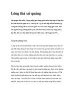 Lòng thả xứ quảng ppt
