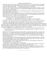 BÀI TẬP TỔNG HỢP HÓA HỌC pps