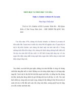 NHÂN HỌC VÀ NHÂN HỌC VĂN HÓA pps