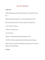 Lý Thuyết Bệnh Học: GIÁC MẠC VIÊM LOÉT ppt