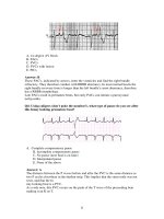 ECG for MRCP teaching notes and best of fives with ECG pictures – part 2 pps