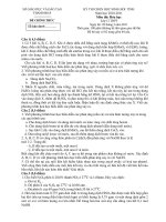 Năm học 2010-2011 Môn thi: Hóa học Lớp 12 THPT ppt