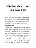 Nhận dạng đặc biệt của u nang buồng trứng pps